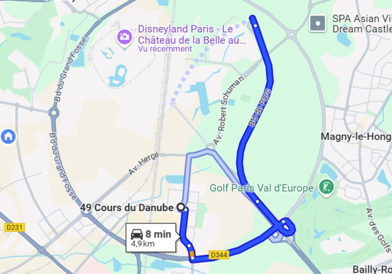 Le Sublime Disneyland Paris Val D'Europe Parking Gratuit Wifi 5Min Serris Esterno foto